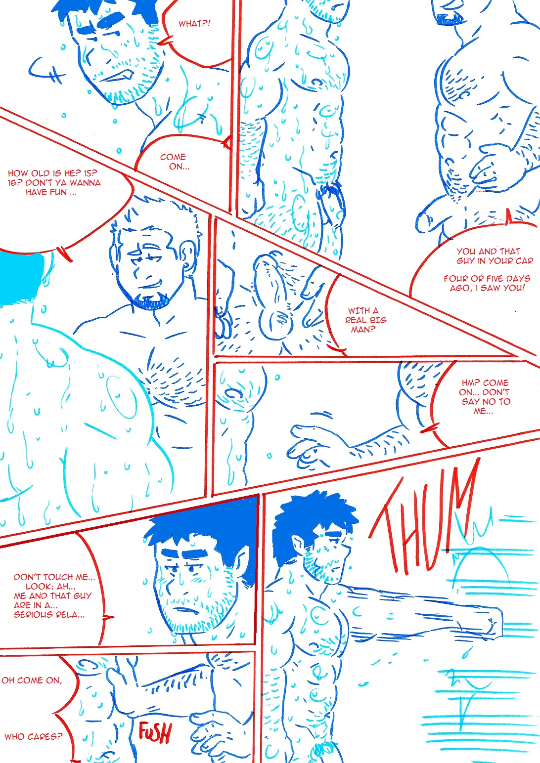 Wolfguy 2 - Red &amp; Blue page 7 full