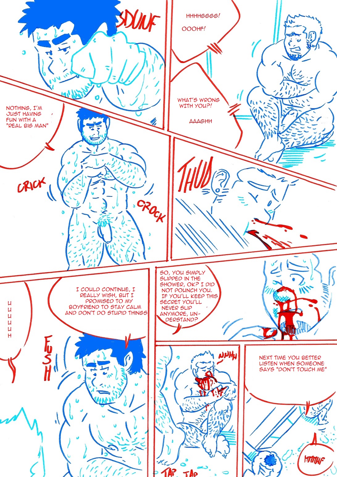Wolfguy 2 - Red &amp; Blue page 8 full