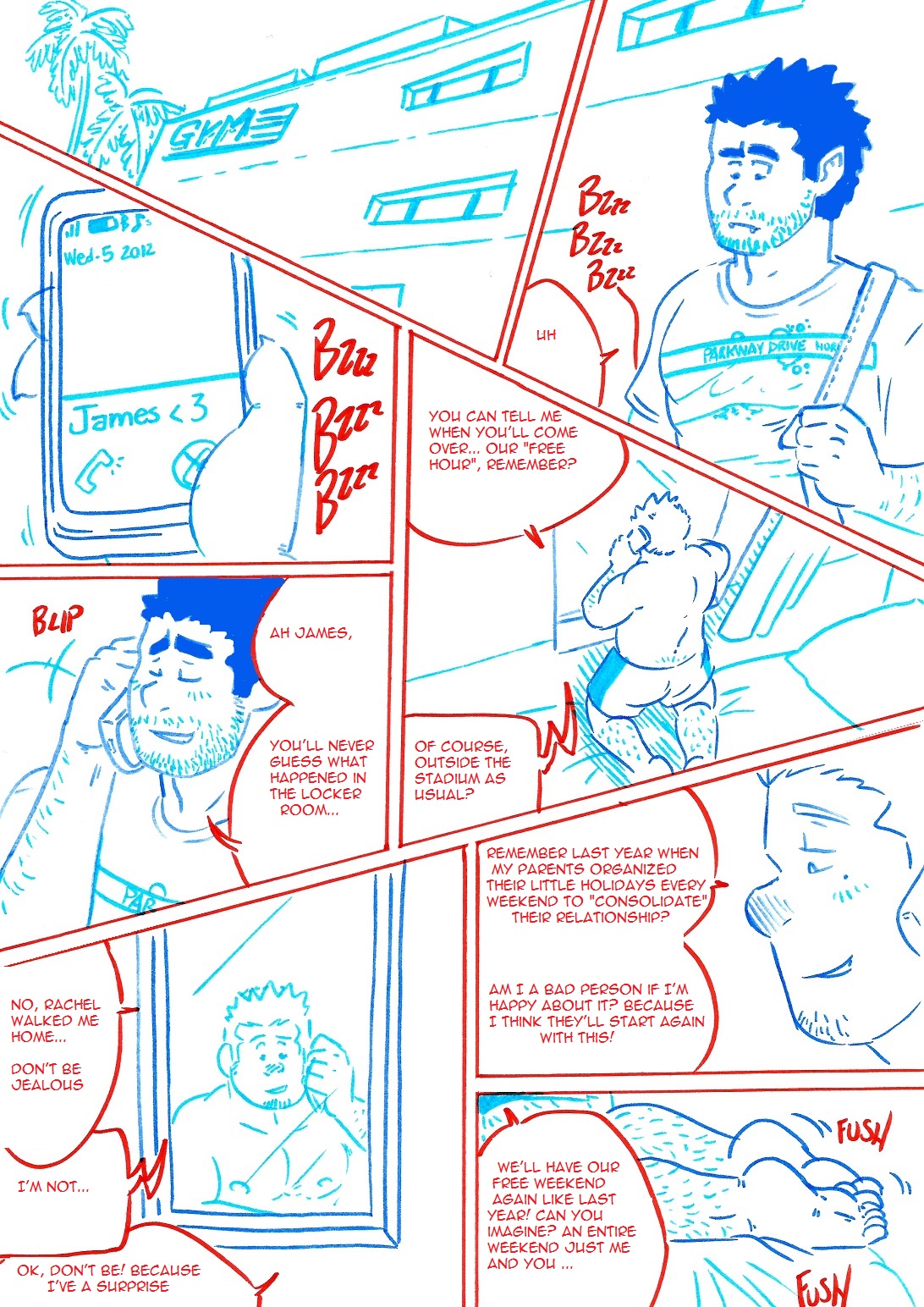 Wolfguy 2 - Red &amp; Blue page 9 full
