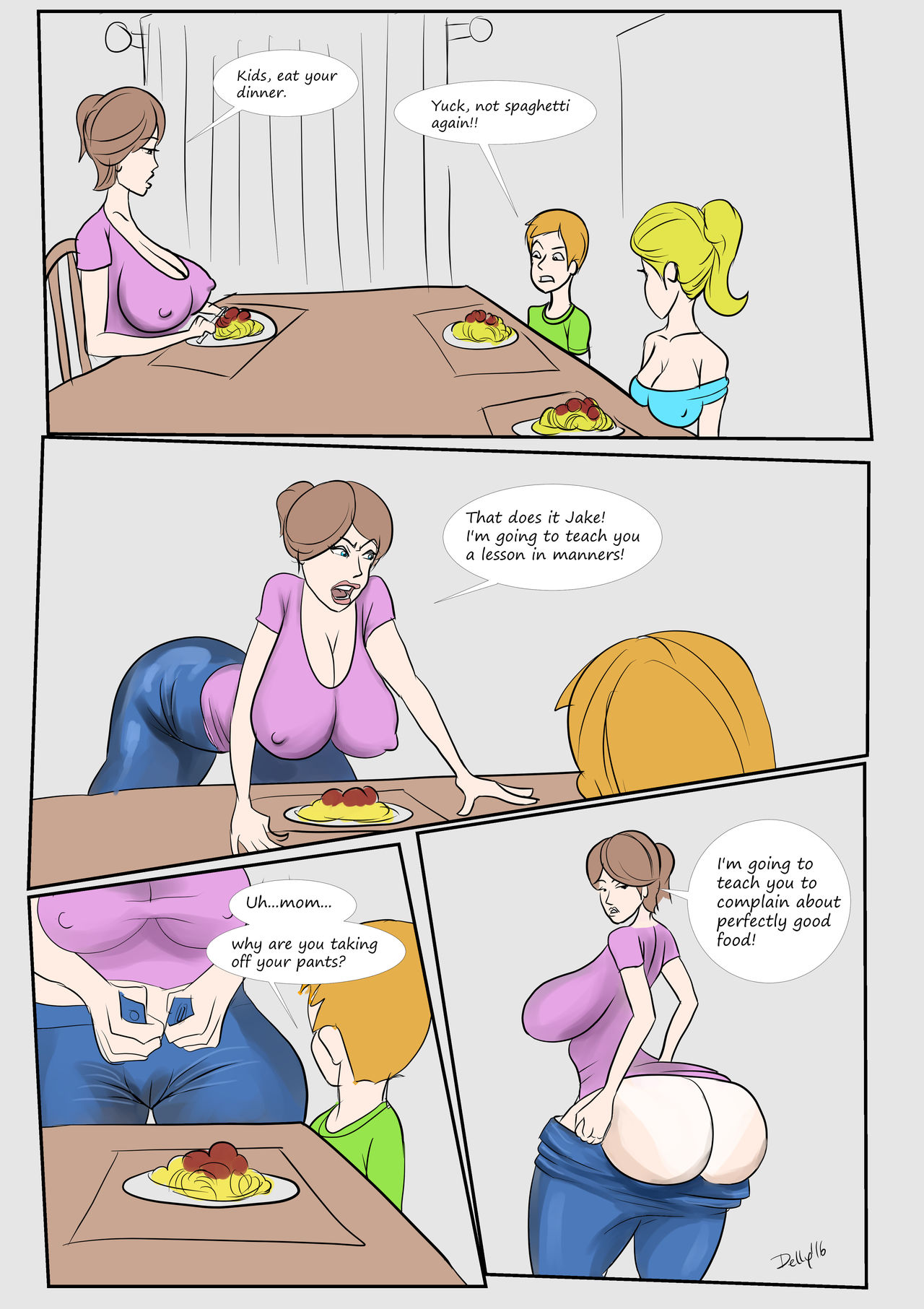 Mom's Spaghetti Retention by Delly page 1 full