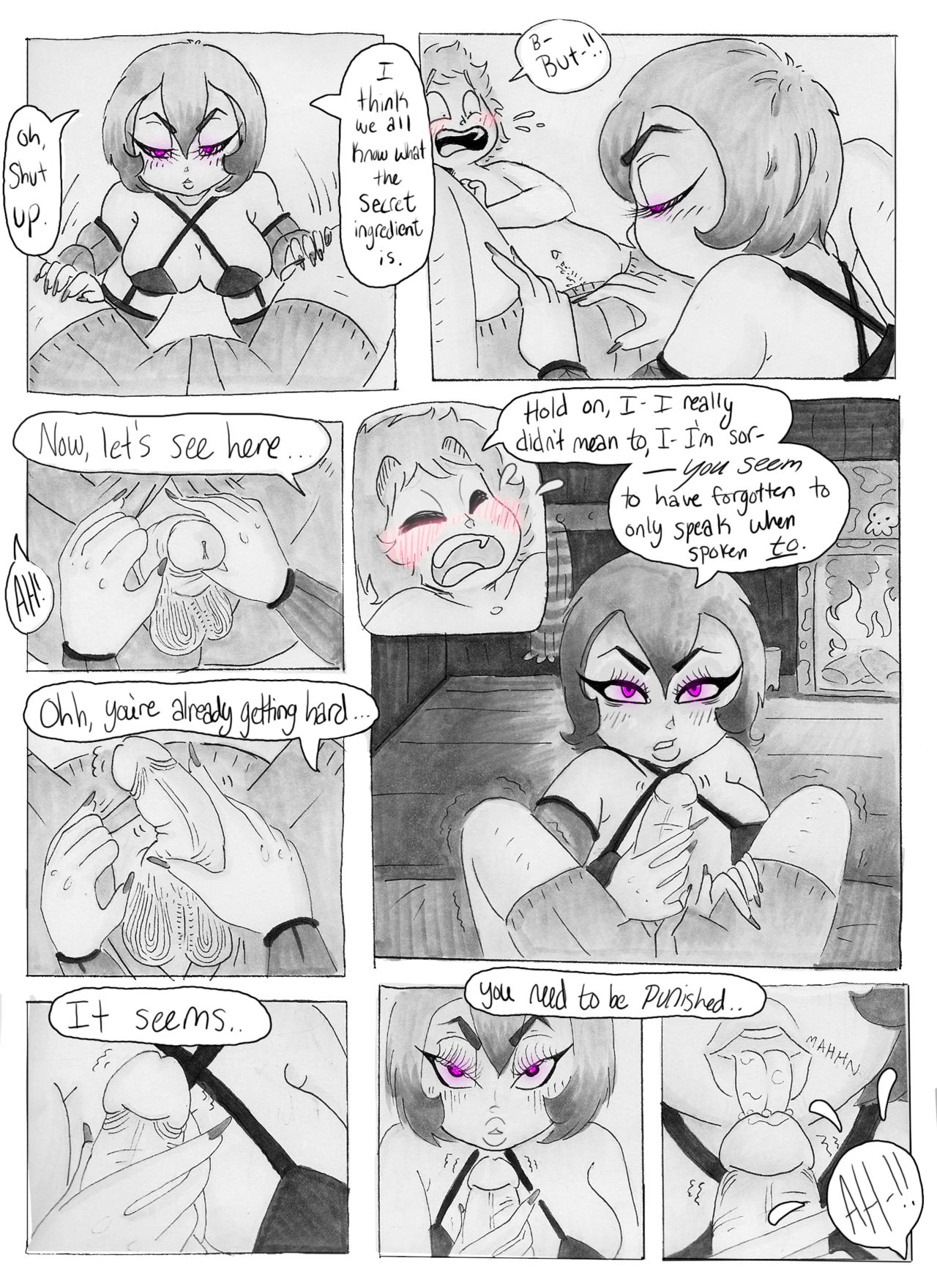 Trick or Treat by artist: ellen black page 10 full