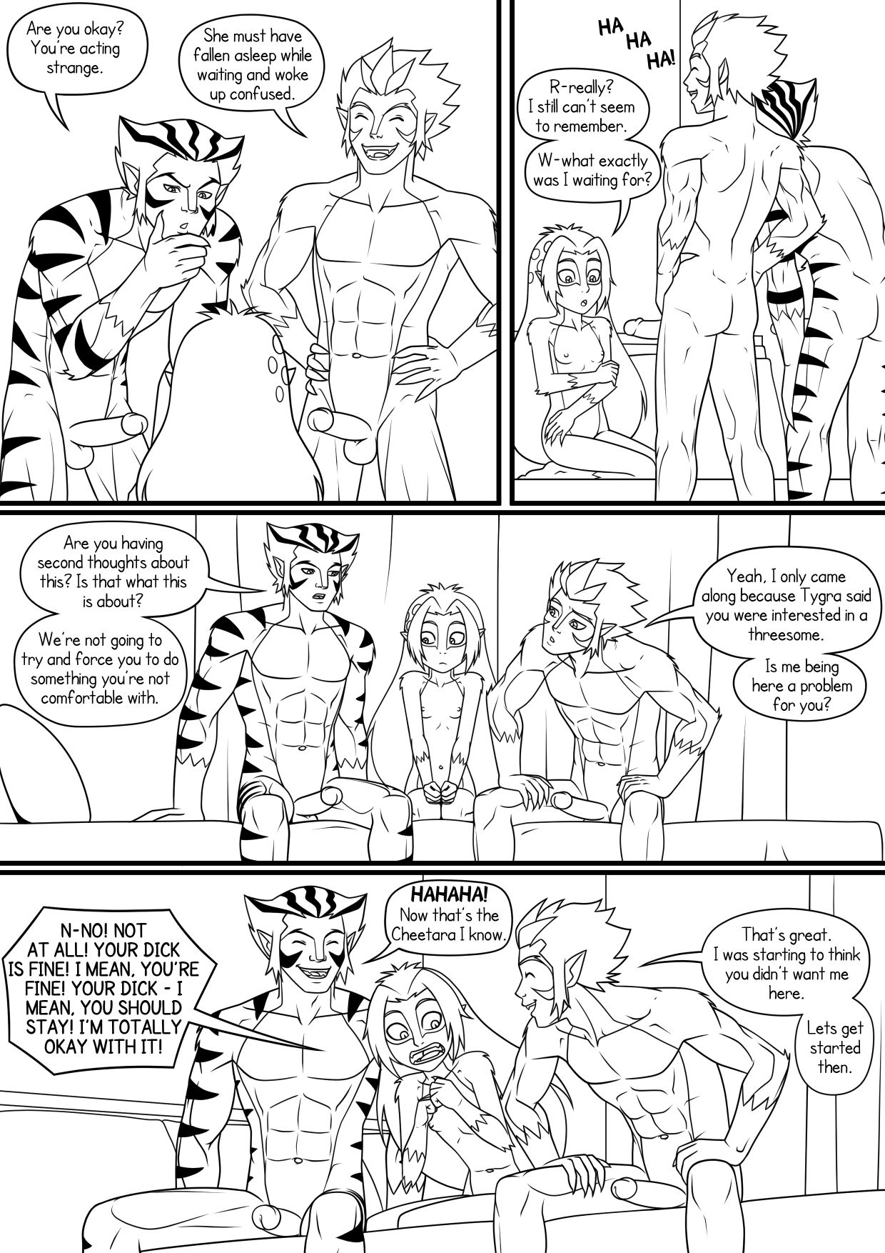 Loli-Cheetara Comic page 2 full