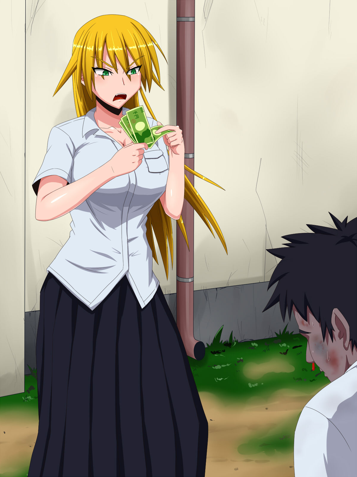 Bouryoku Yankee Onna o Kusuri de Loli-ka Sasete Nikubenki ni Shita node page 4 full