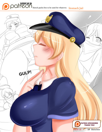 Stomach Jail sketch pack cover