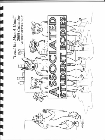 Associated Student Bodies 2005 Calender cover