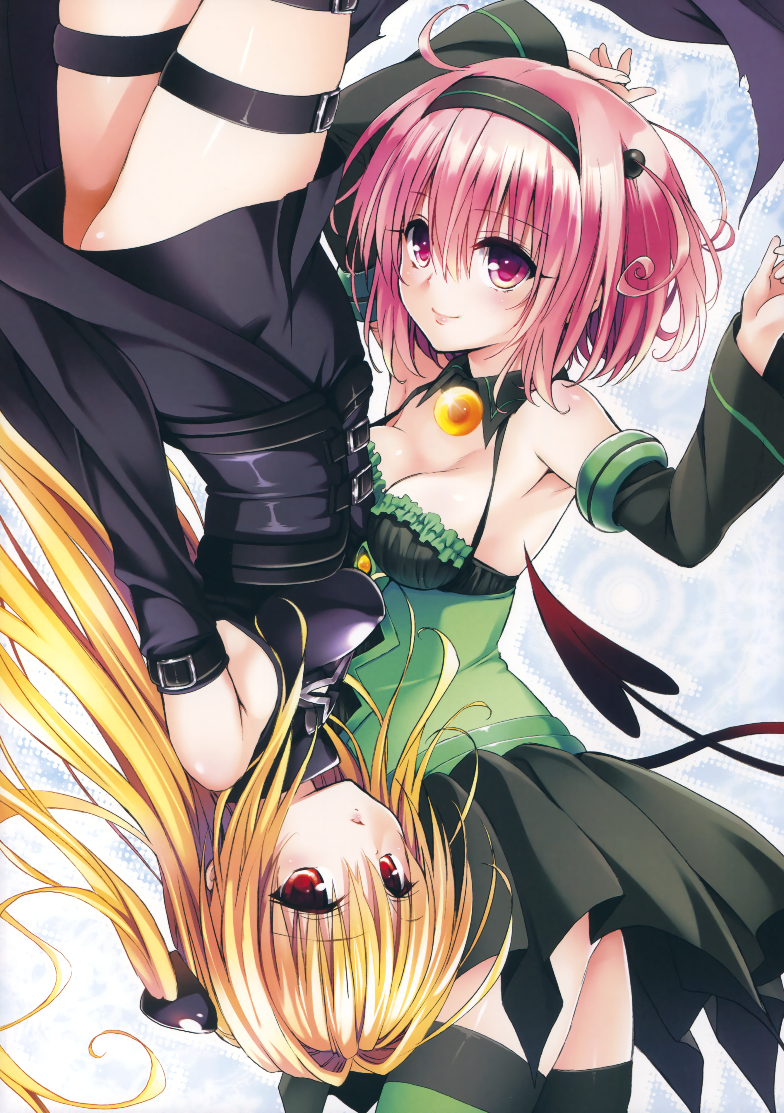 To Love-Ru -Trouble- Darkness Artbook Harem Gold page 7 full