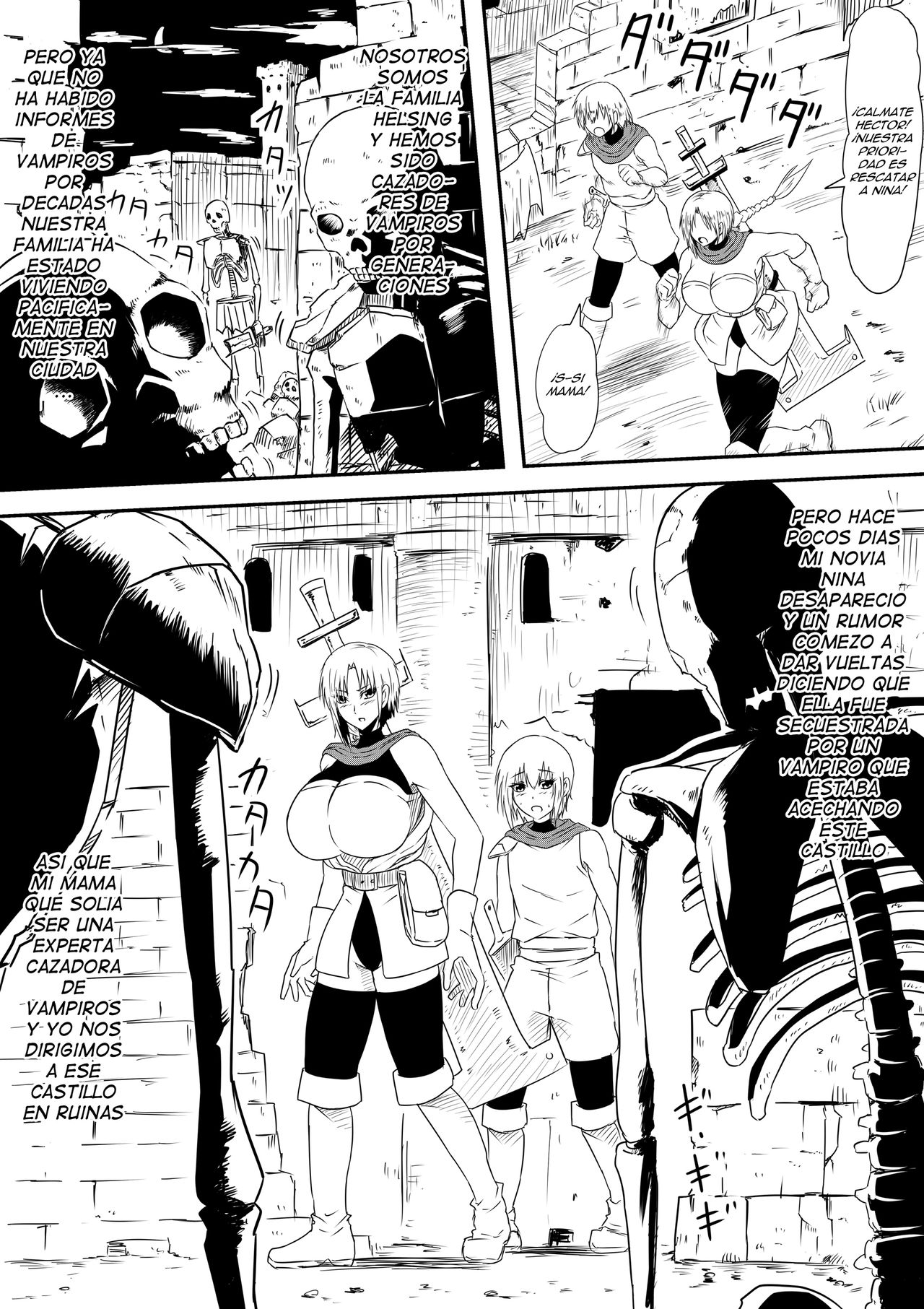 Kyuuketsuki ni Kanzen Haiboku Shita Vanpire Hunter Oyako ga Musuko no Mae de Okasare Kyuuketsuki-ka Shite Shimau Haha no Hanashi page 6 full
