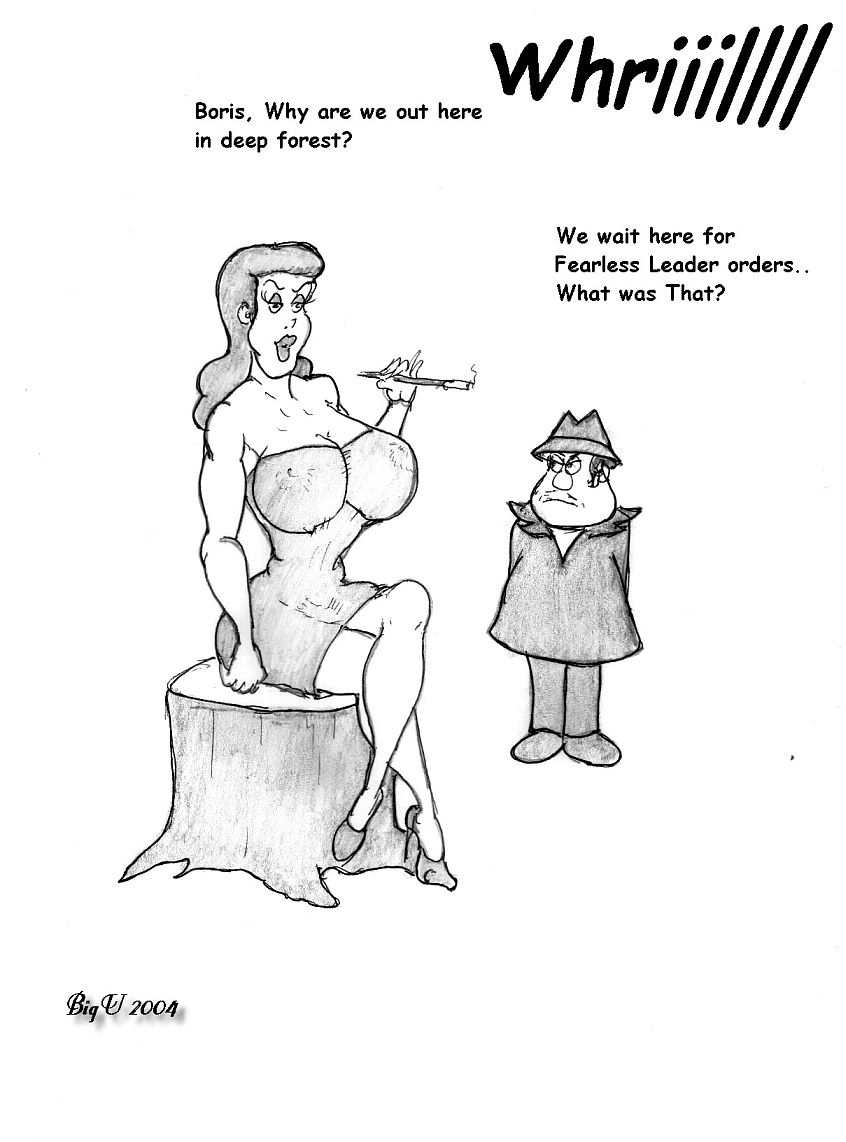 Rocky and Bullwinkle Parody page 1 full