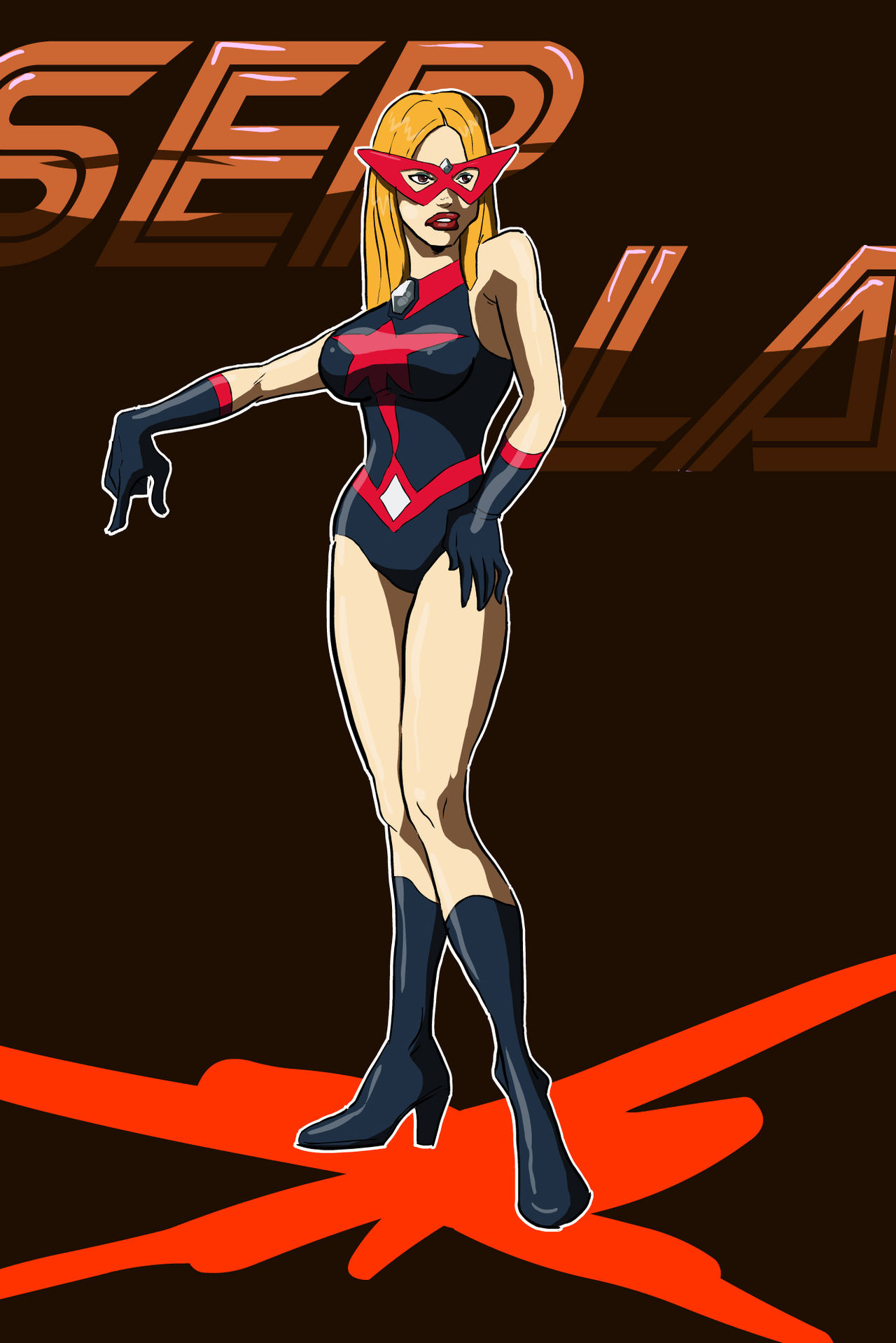 Laser Lady page 1 full