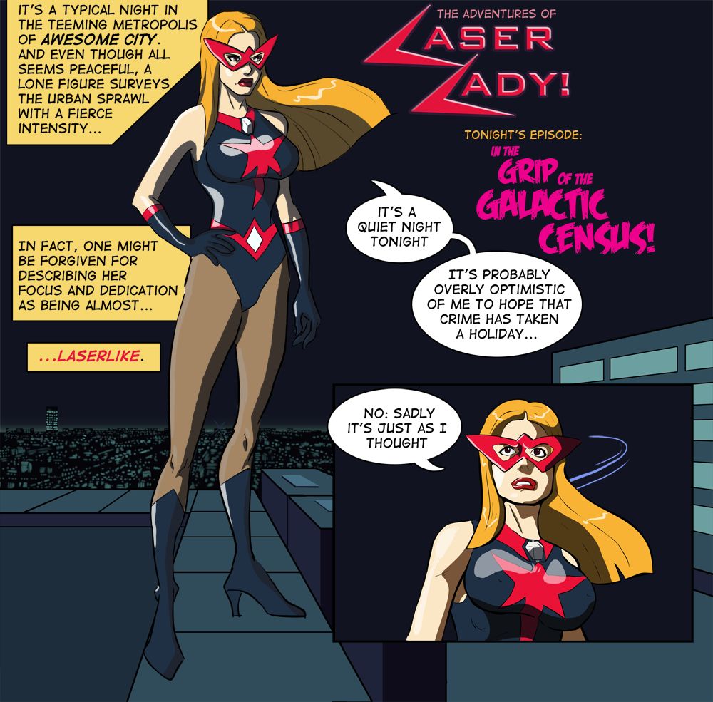 Laser Lady page 2 full