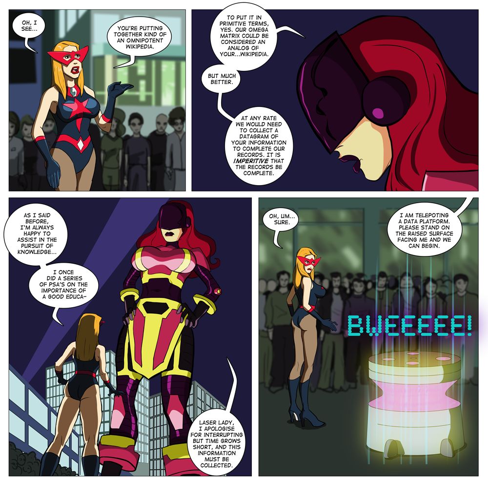 Laser Lady page 8 full