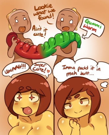 Flanny and Mr. Gummi cover
