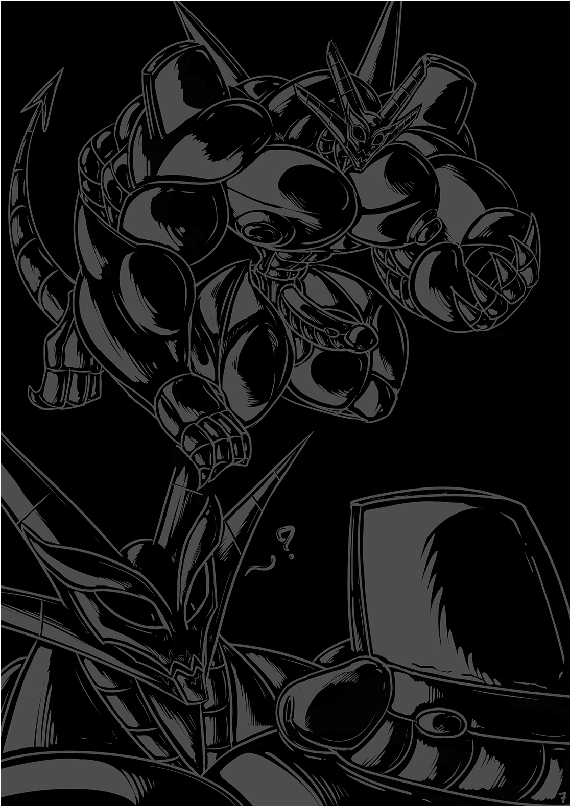 Robot Demon transformation comic by Dragmon page 7 full