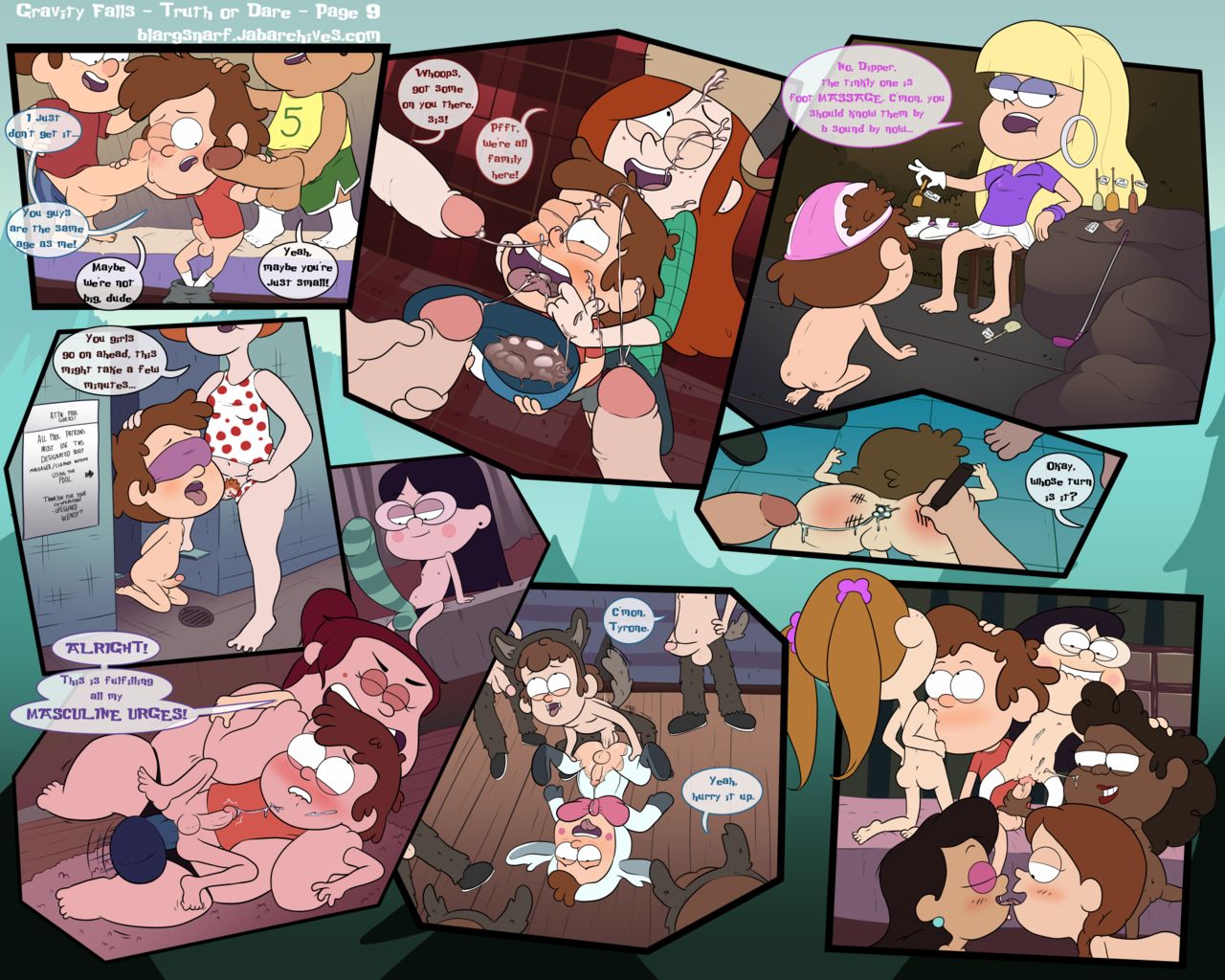 gravity falls truth or dare page 10 full