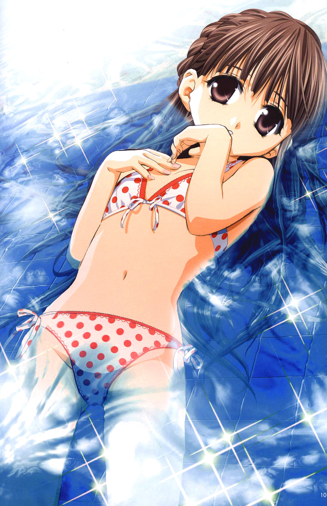 Young Girls Swiming and Floating in The Water page 10 full