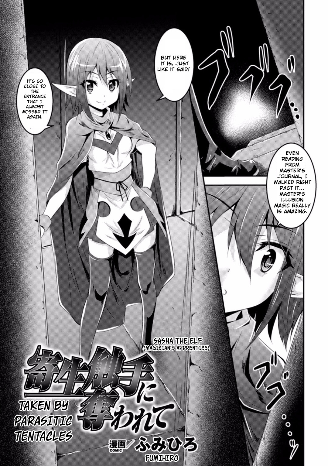 Kisei Shokushu ni Ubawarete | Taken by Parasitic Tentacles page 1 full
