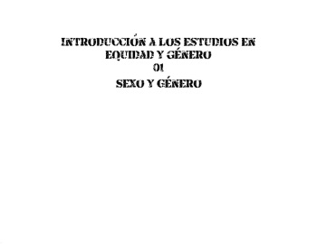 Sexo_y_Género_ cover
