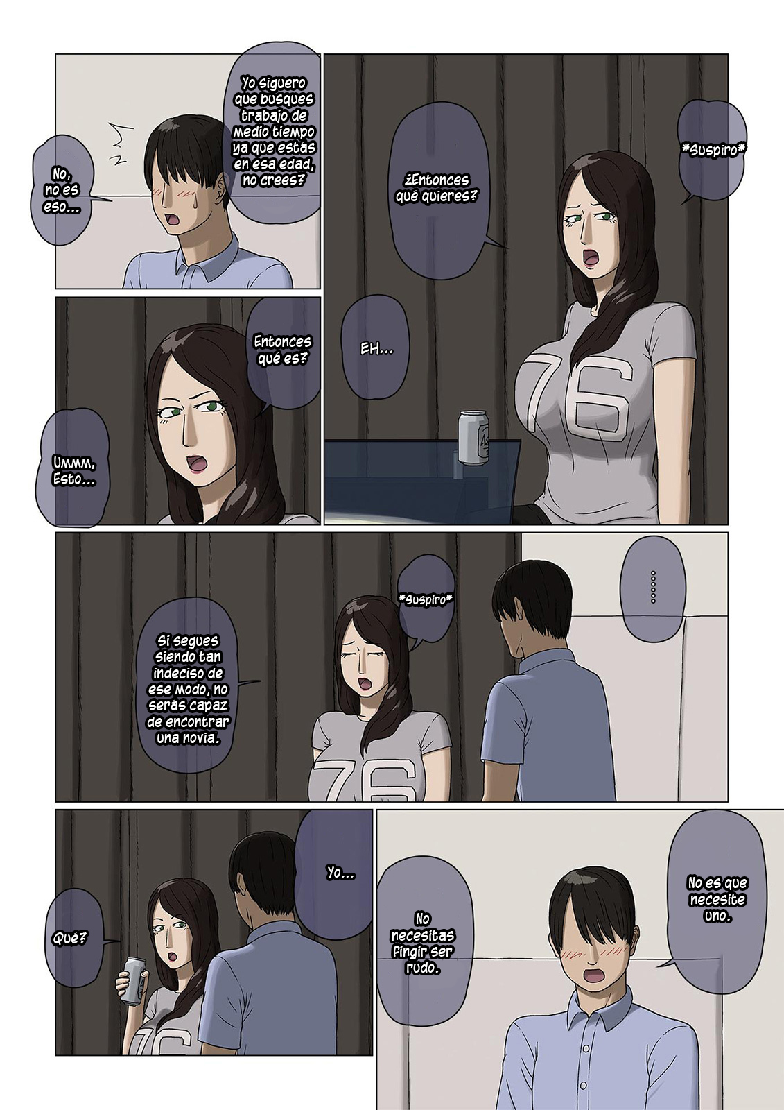 Boshi Soukan Nozokinozokare | Incest between a mother and her son nozokinozokare page 5 full