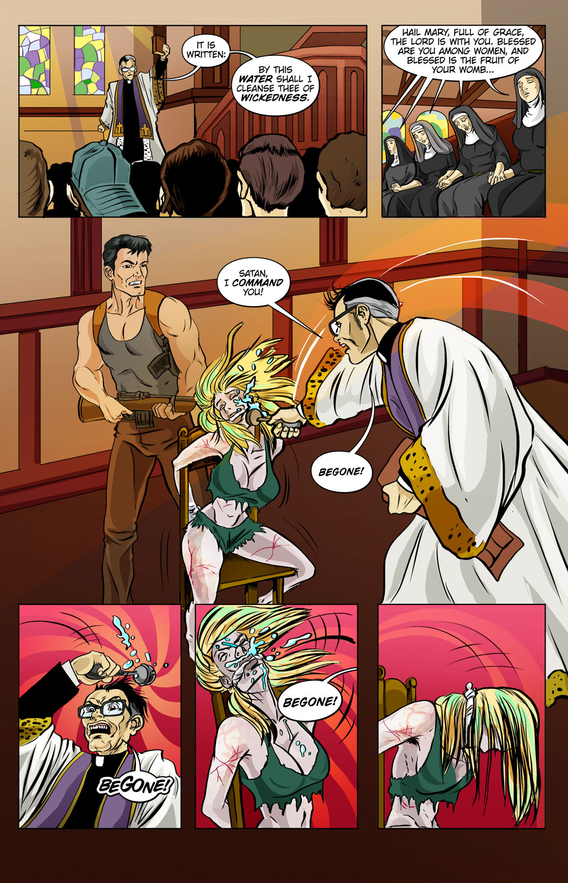 Lesbian Zombies From Outer Space #3 page 10 full