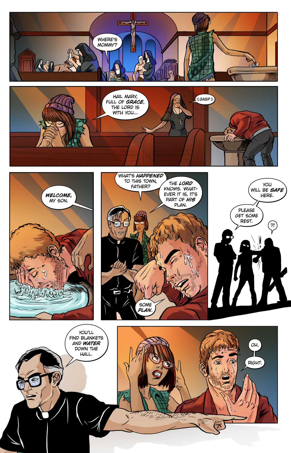 Lesbian Zombies From Outer Space #3 page 2 full