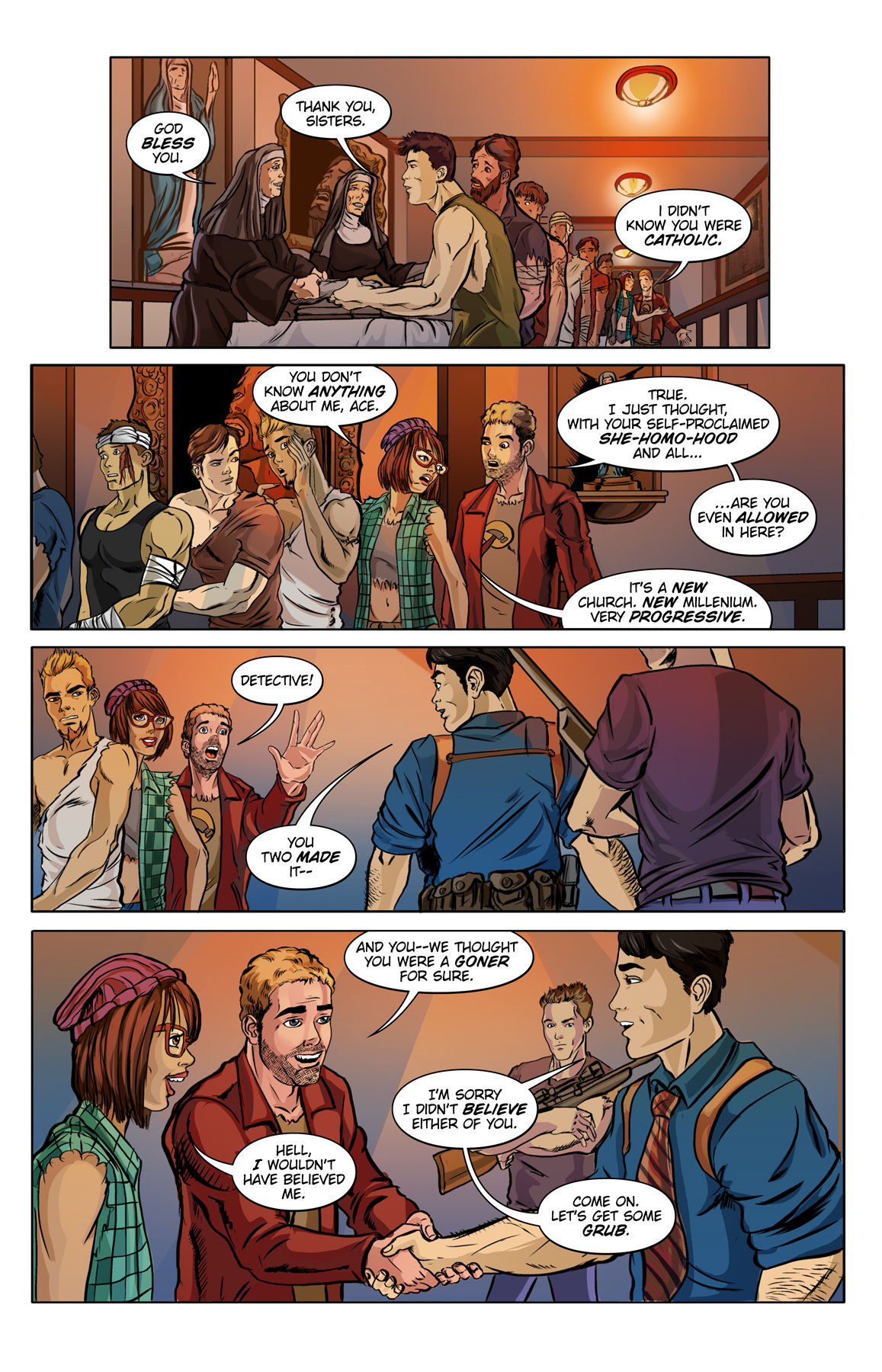 Lesbian Zombies From Outer Space #3 page 3 full