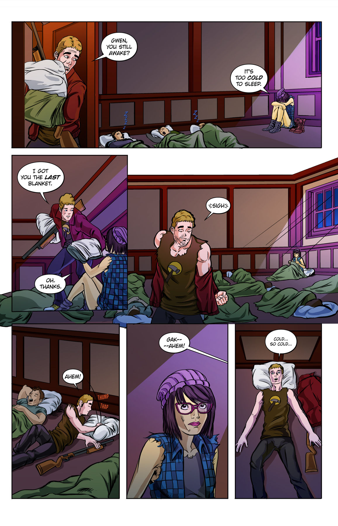 Lesbian Zombies From Outer Space #3 page 5 full