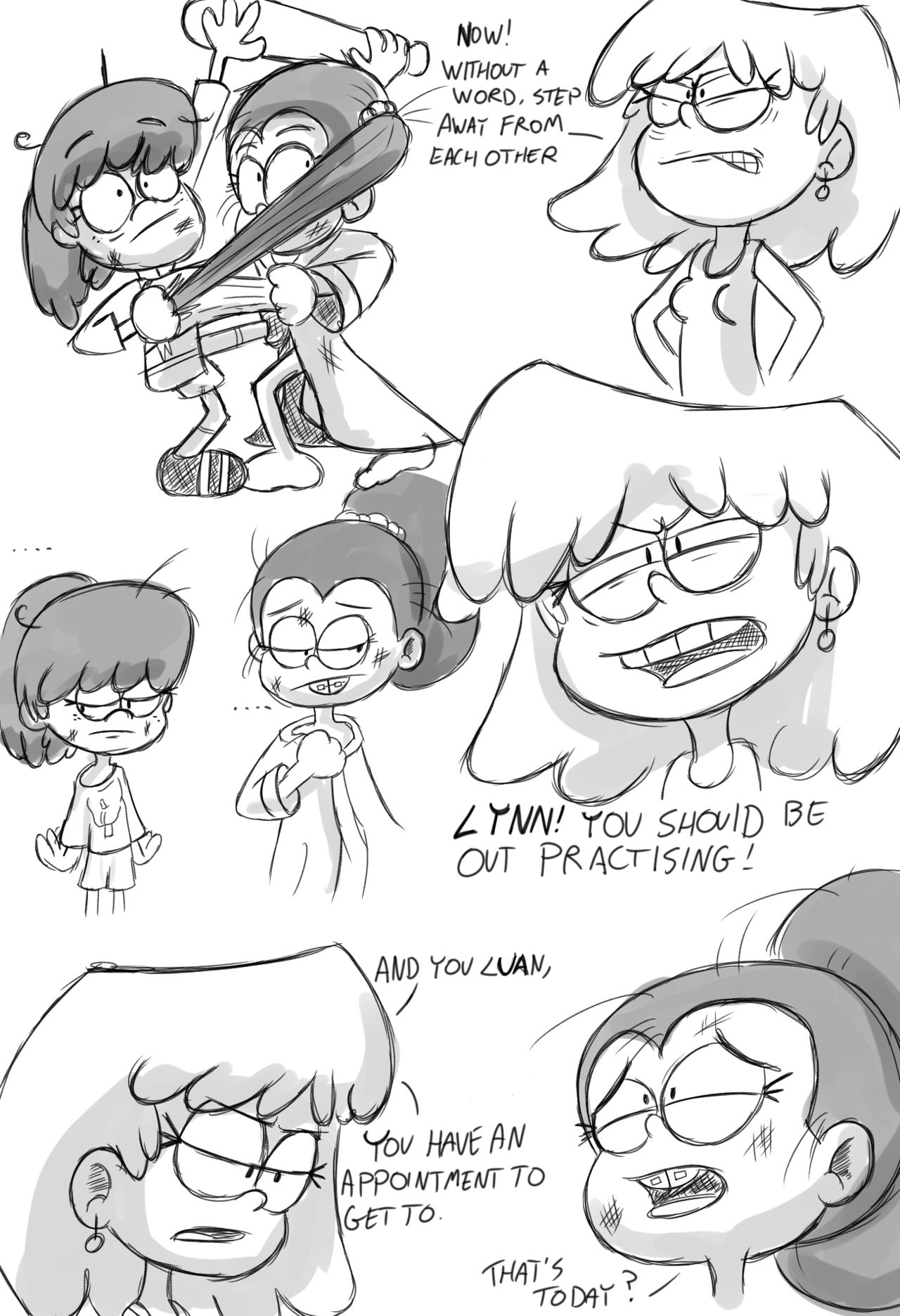 The loud house comic, chapter 2 page 3 full