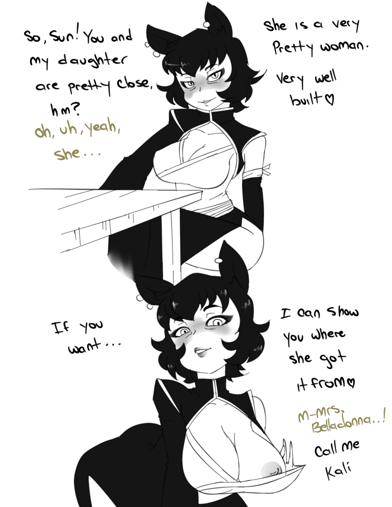 Kali Belladonna mini-comic page 1 full