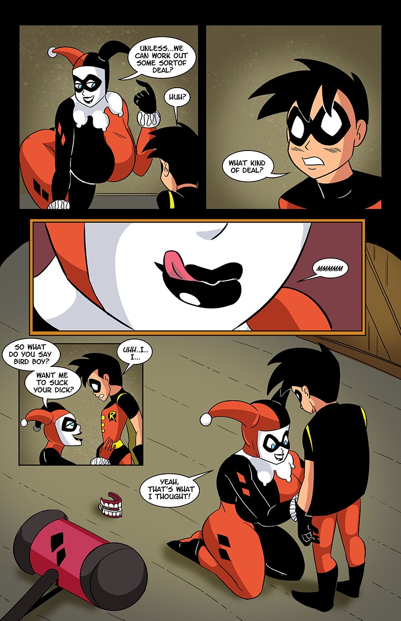 Harley and Robin in "The Deal" page 2 full