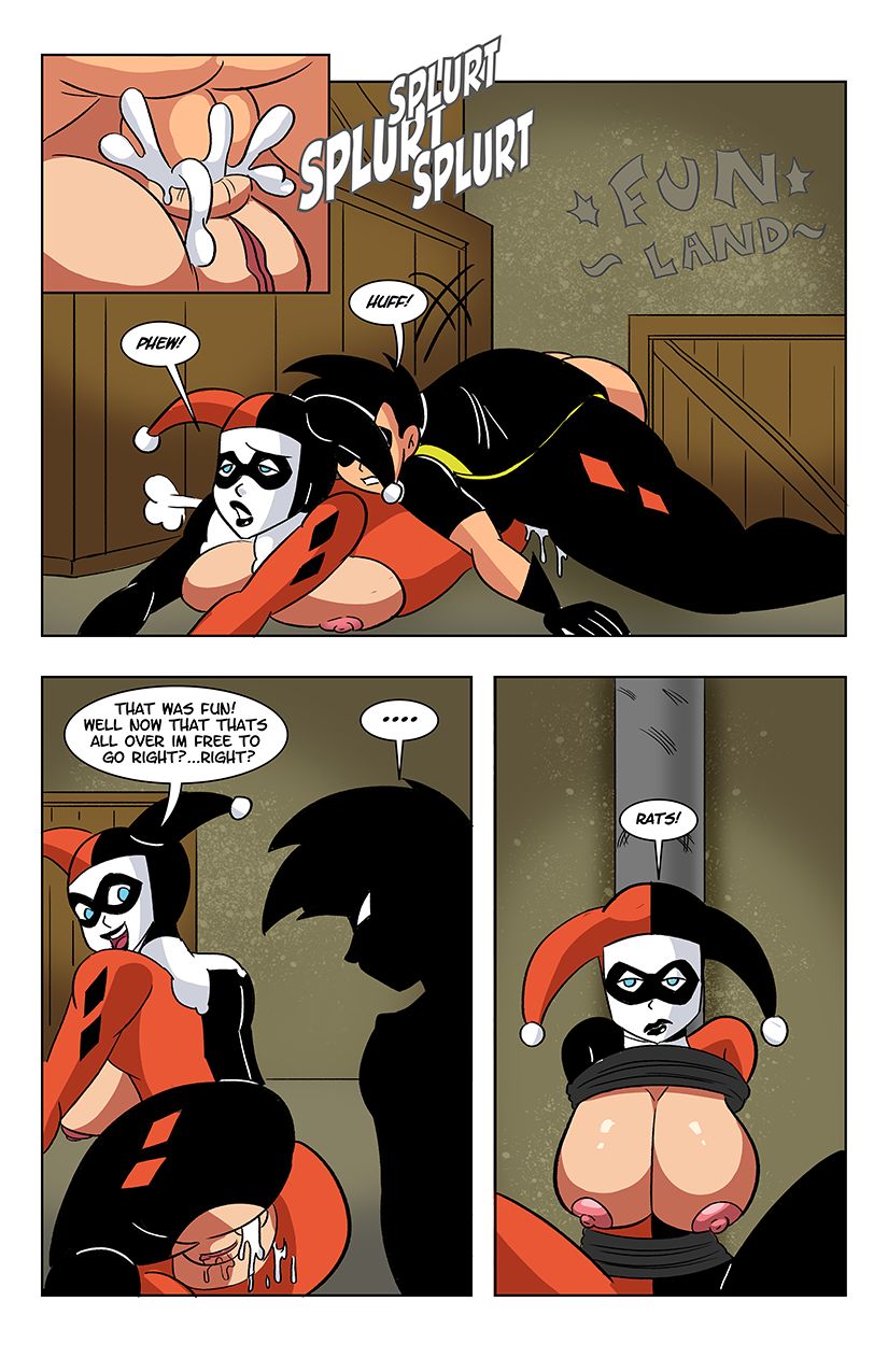 Harley and Robin in "The Deal" page 8 full