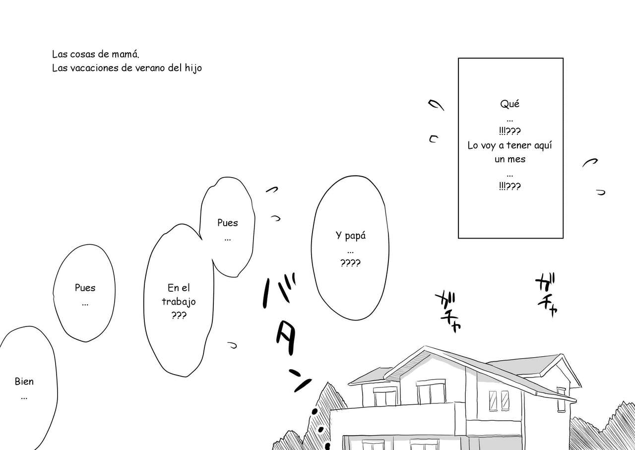 Ano! Okaa-san no Shousai ~Musuko no Natsuyasumi Hen~ page 4 full