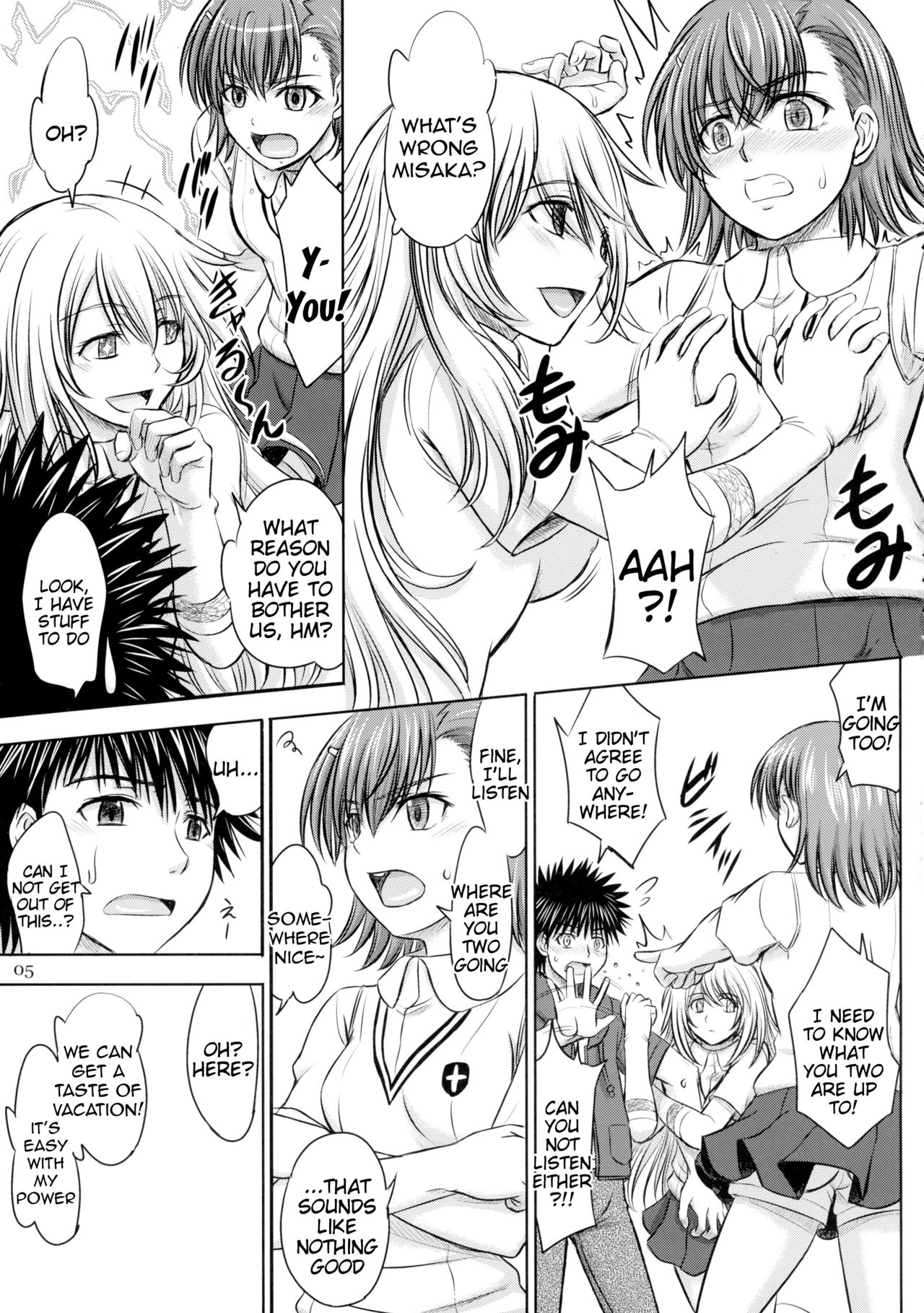 Misaka x Misaki page 5 full