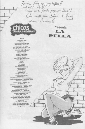 Chicas Trabajadoras 46 - La Pelea cover
