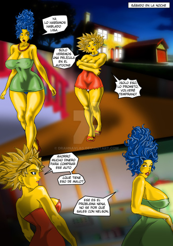 Los Simpson comic XXX cover