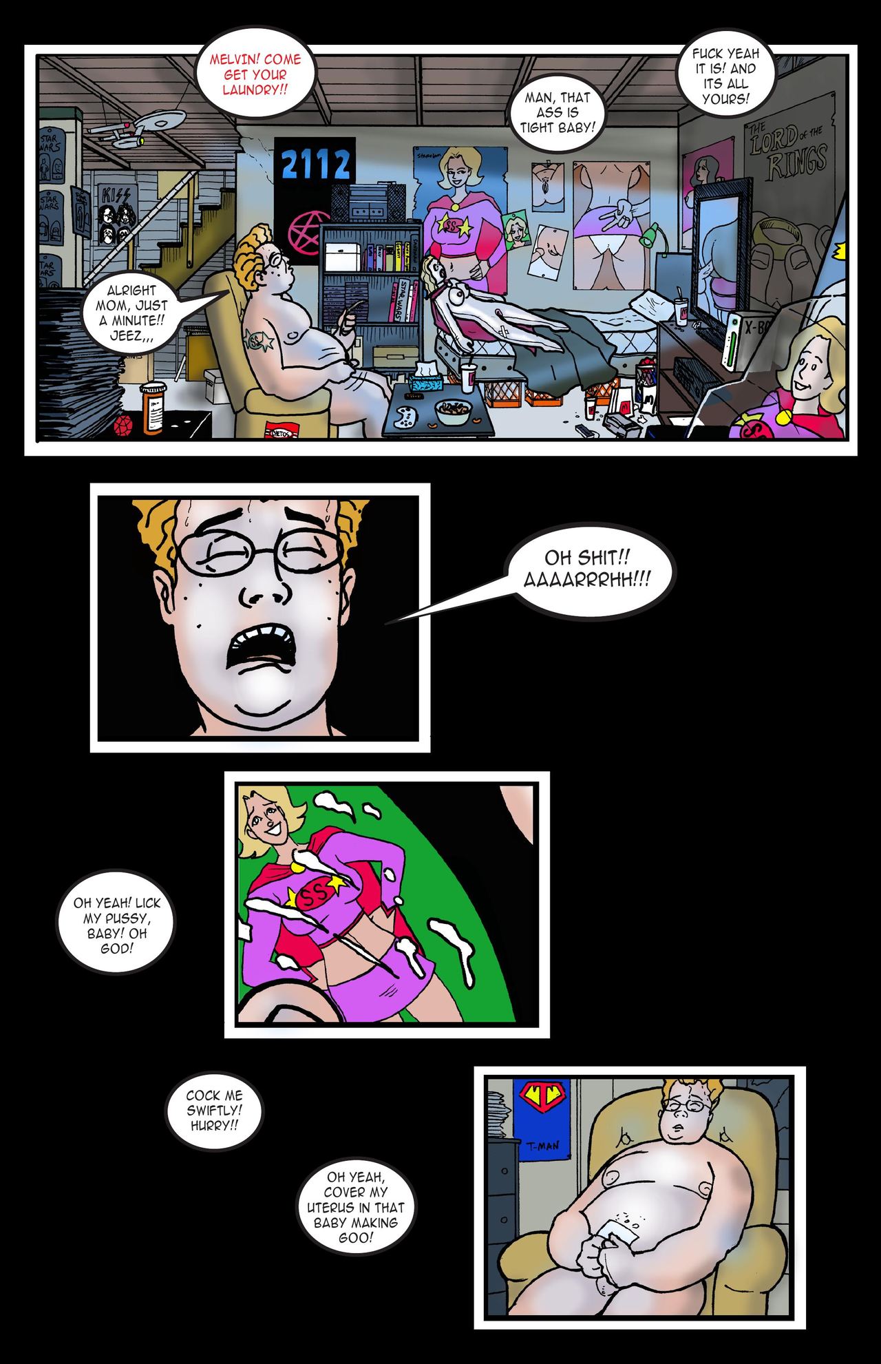Starslam Superhero Erotica! #2 page 5 full