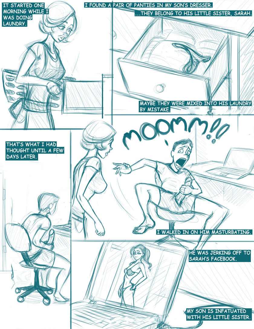 Unnamed Mom Son Comics page 2 full