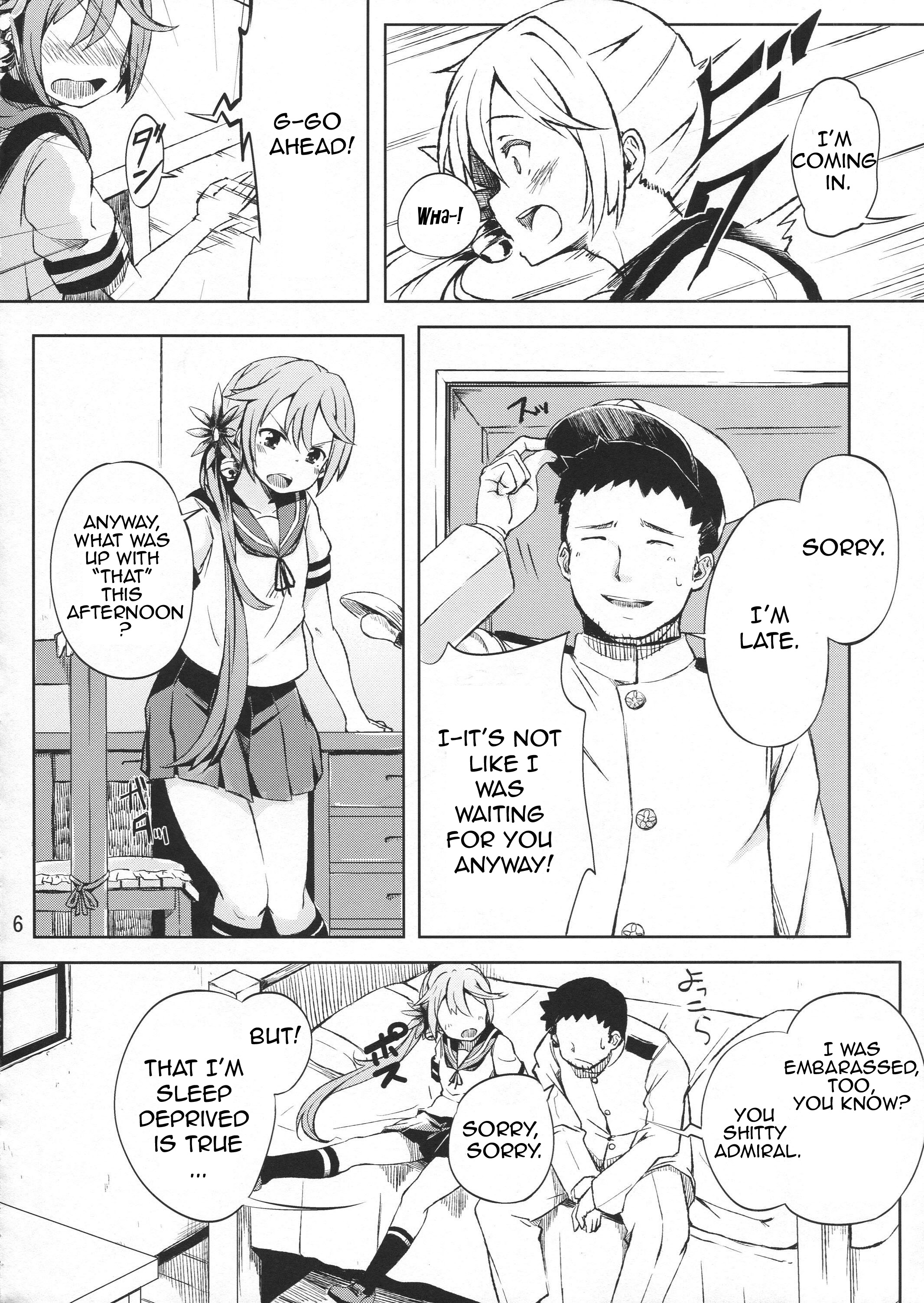 Watashi no Kuso Teitoku | My Shitty Admiral page 5 full