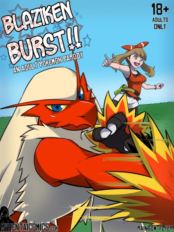 Blaziken Burst!! cover