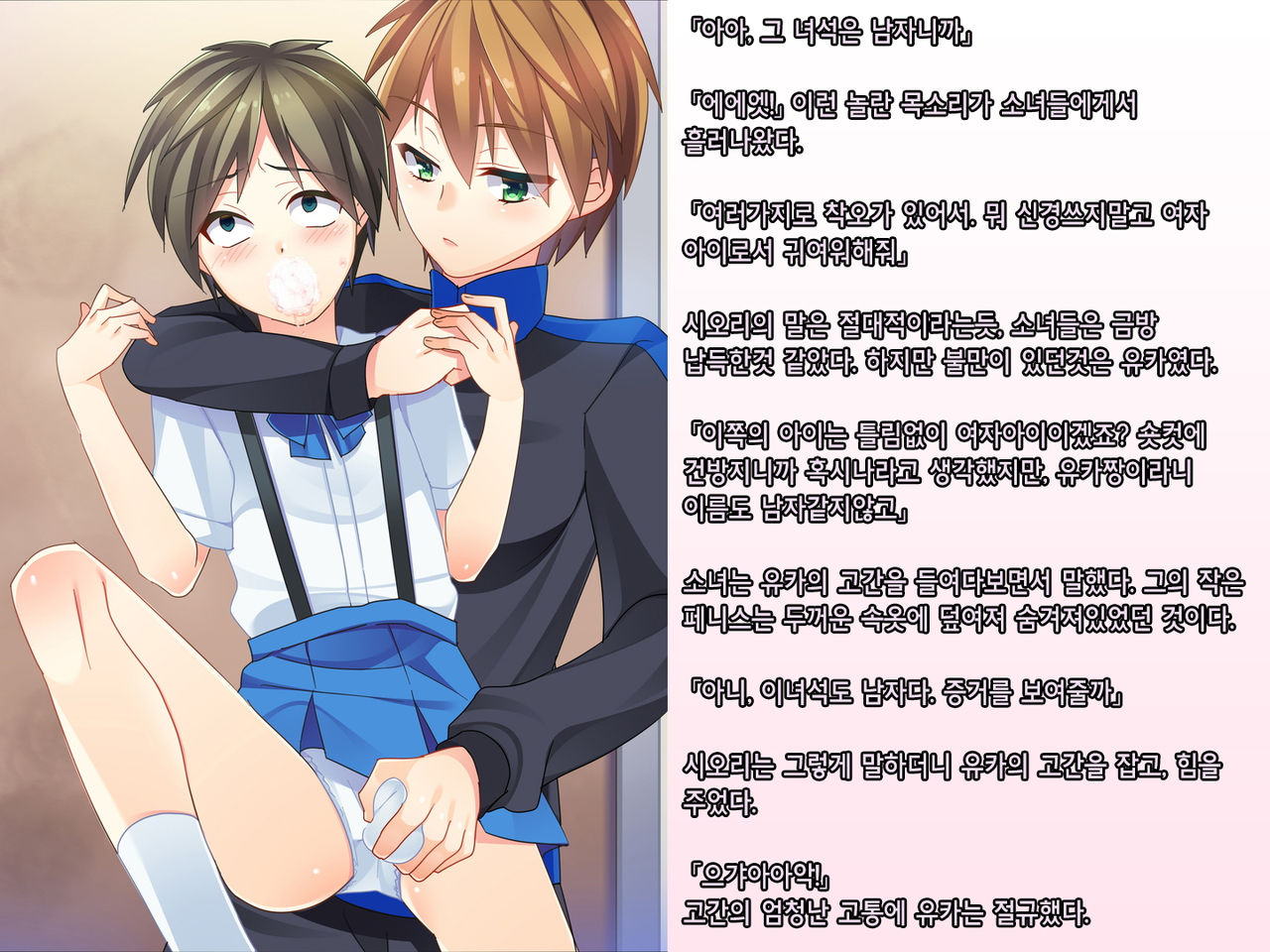 Skirt no Keibaku ~Furyou Shoujo Kyousei Shisetsu nite Futanari Shoujo-tachi ni Josou Choukyou sareru Furyou Shounen-tachi~ page 10 full