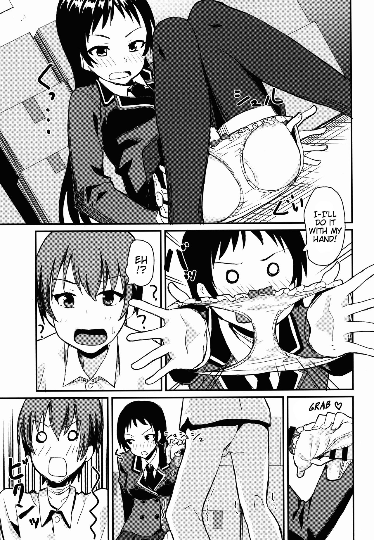 Kajou-senpai ni Chinpo Misete Semattemita. | I tried to approach Kajou-senpai with my bare dick page 9 full