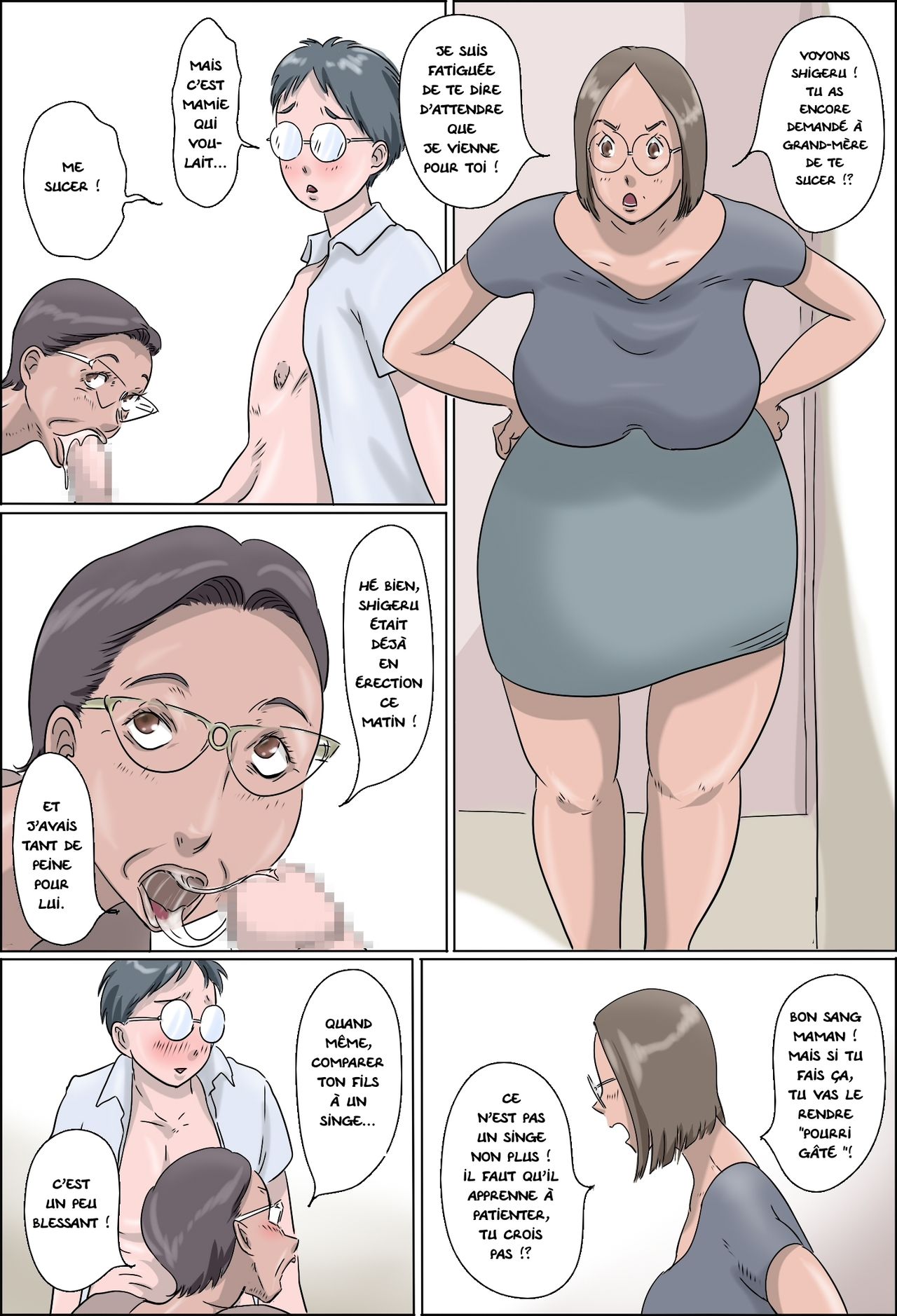 Shigeru Mansion -Mama to Obaachan- | L'appartement de Shigeru - Maman et Mamie- page 3 full