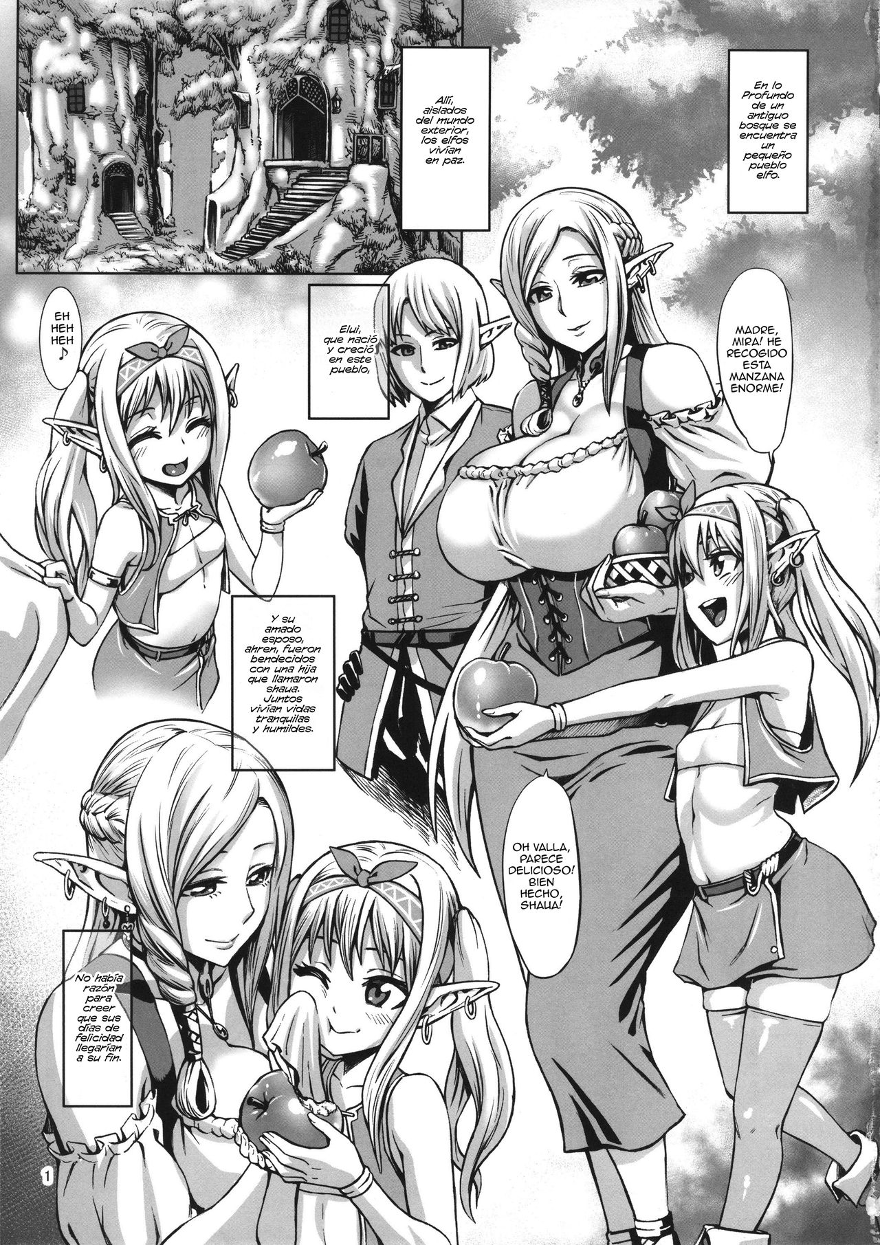 Houjou no Reizoku Elf | Fertile Slave Elves page 2 full
