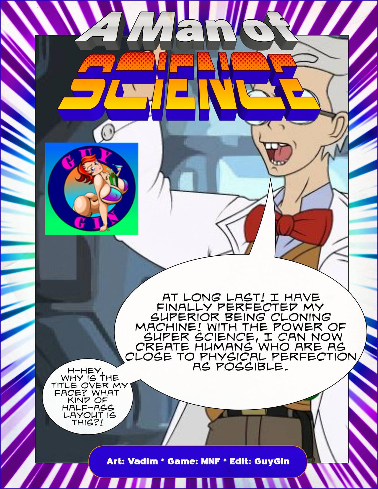 Man of Science page 1 full
