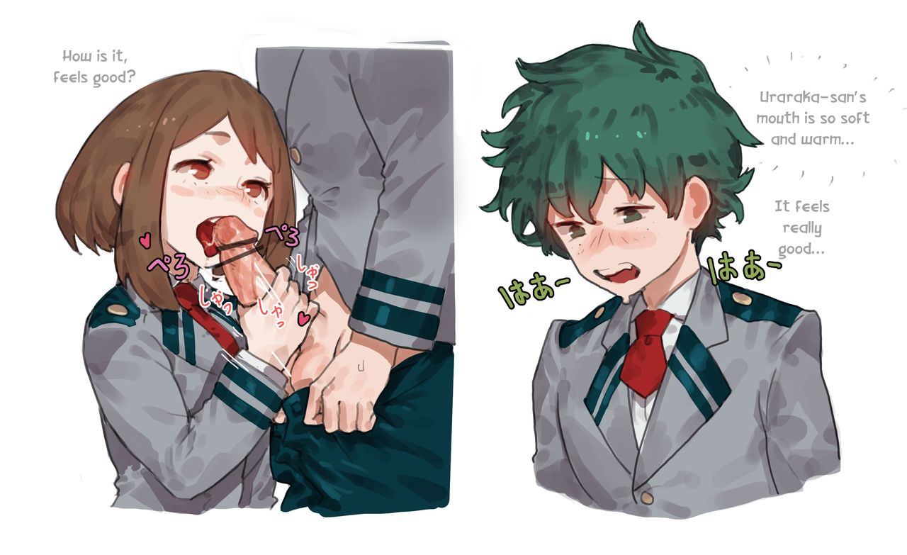 Ochako Fellatio | Ochako's Blow Job page 2 full