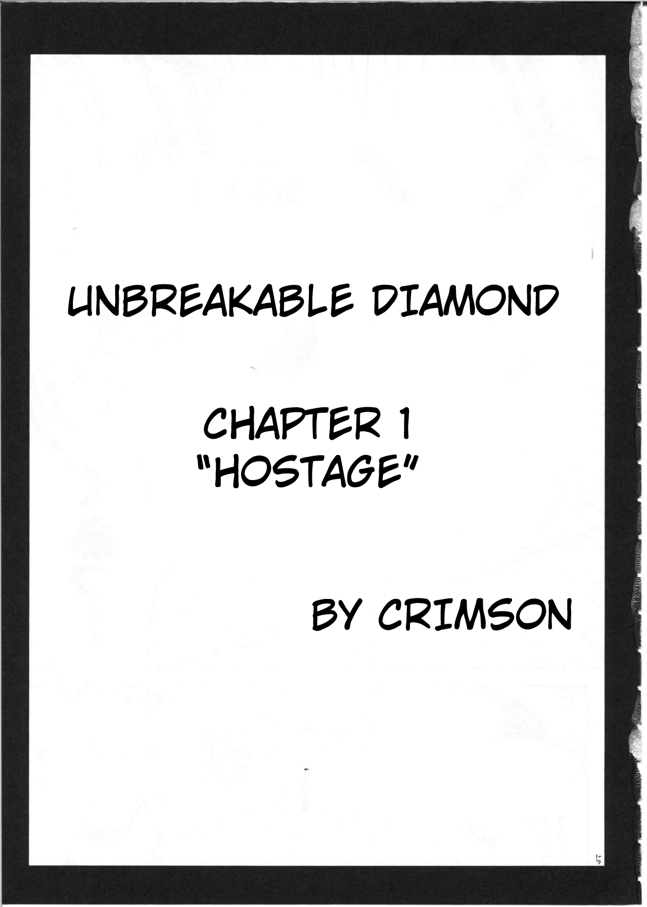 Diamond wa Kizutsukanai 1 page 6 full