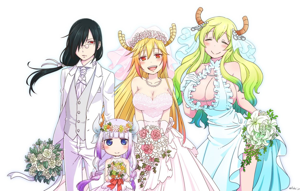 Miss Kobayashi's Dragon Maid page 1 full