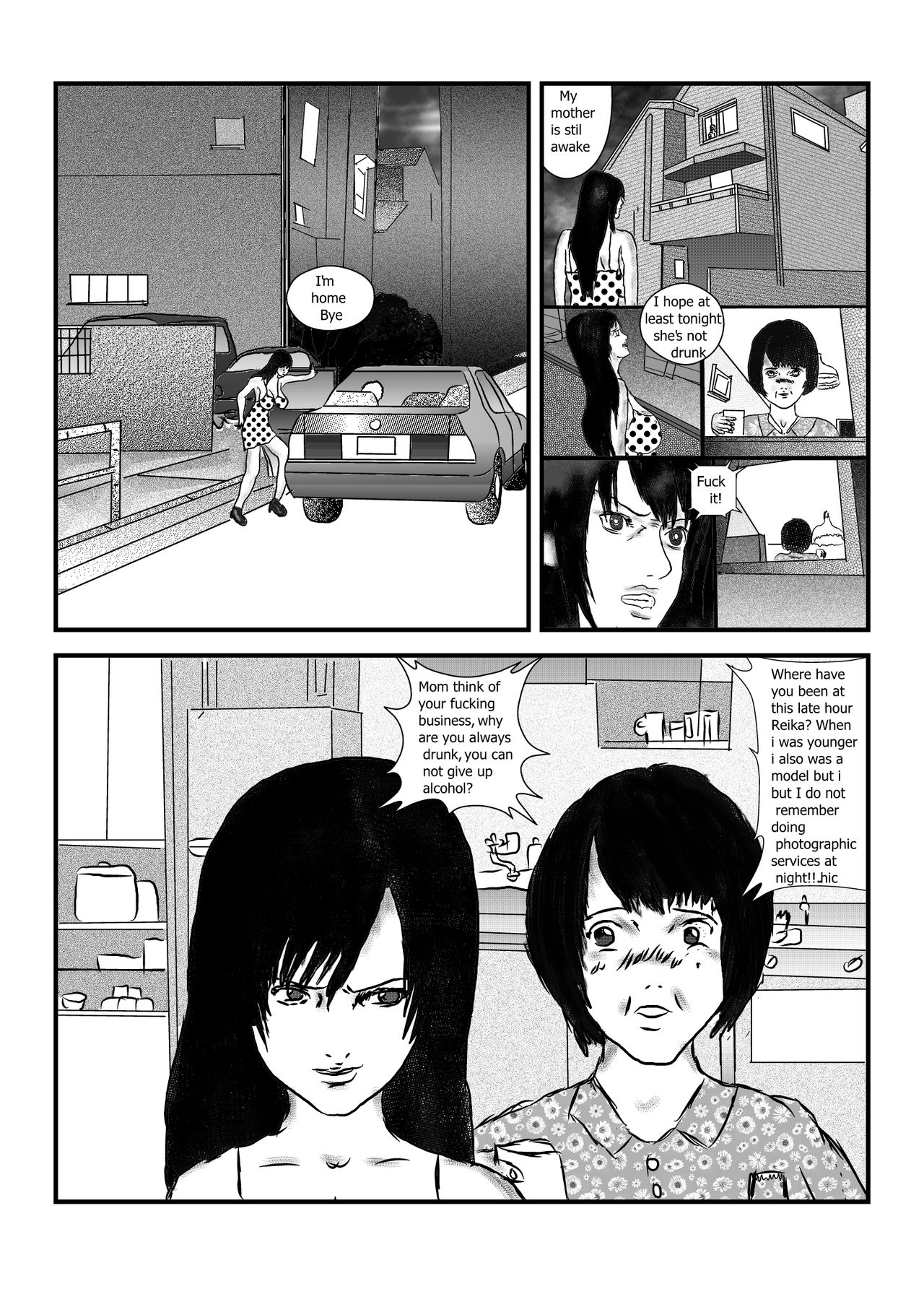 Reika's past Gantz side story page 6 full
