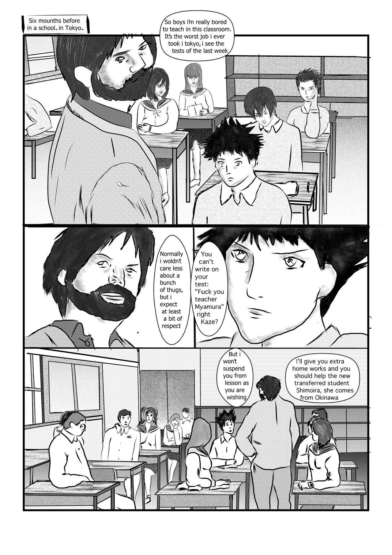 Reika's past Gantz side story page 9 full