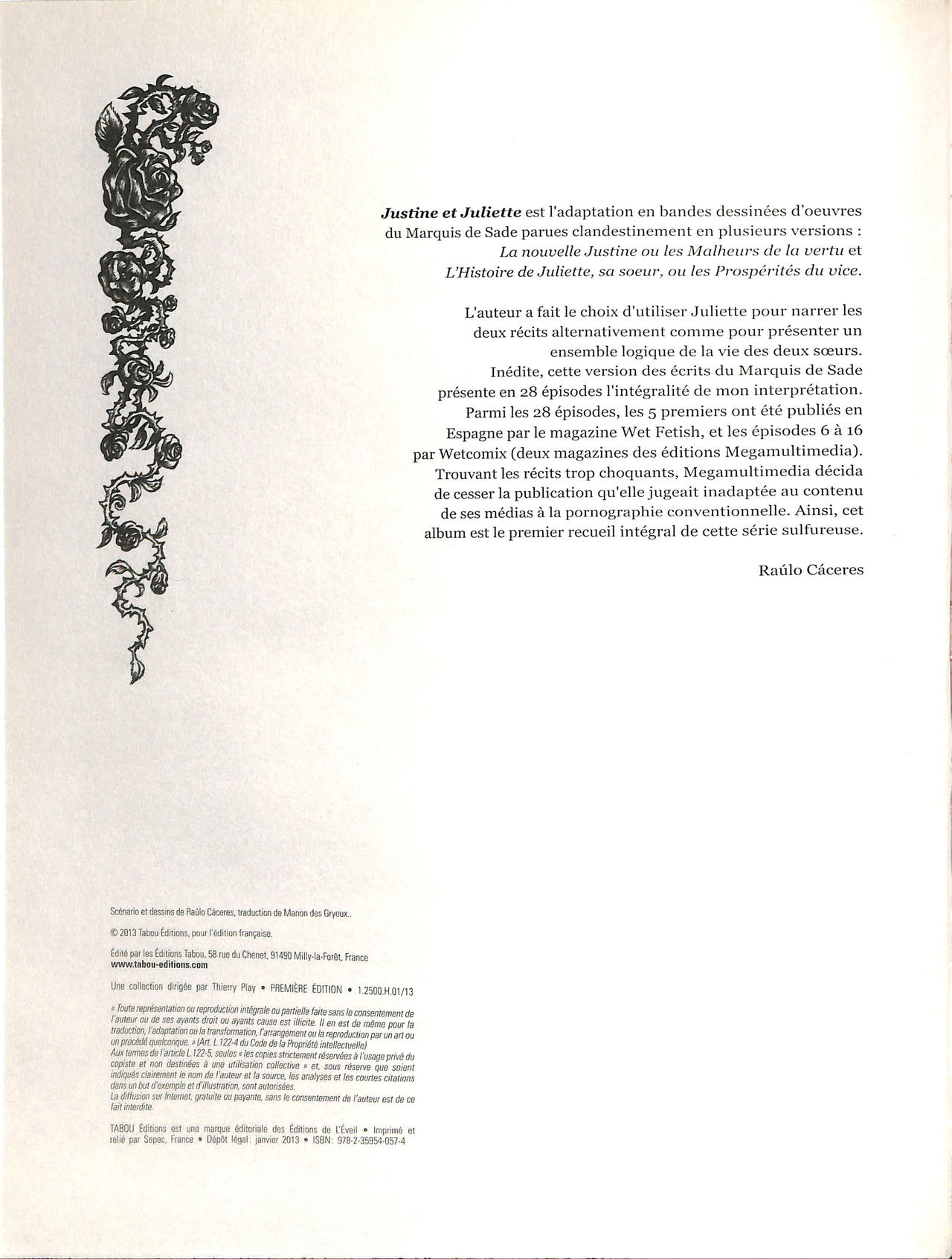Justine &amp; Juliettte de Sade page 6 full