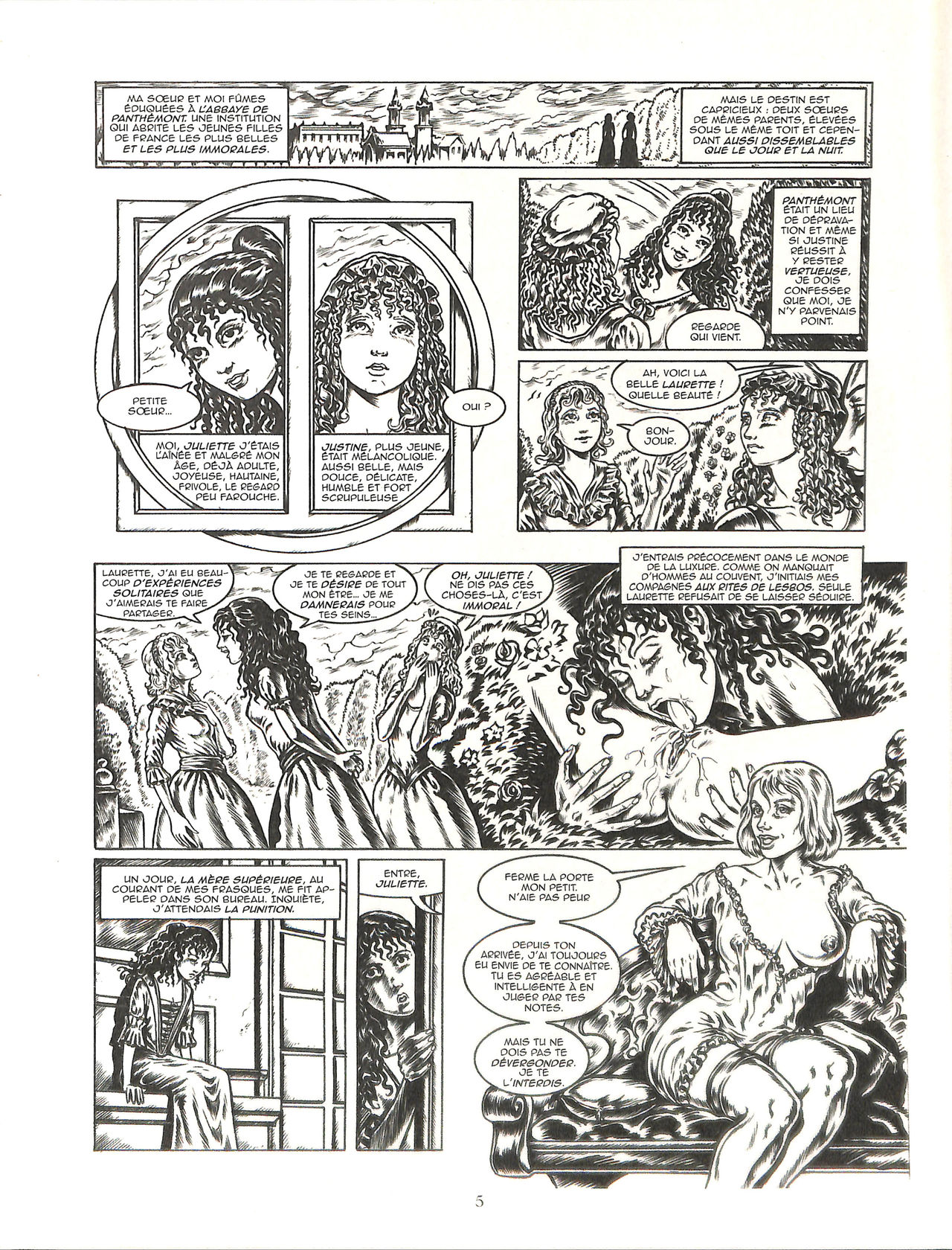 Justine &amp; Juliettte de Sade page 9 full